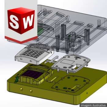 Curso de SolidWorks – Projeto das cavidades do molde de injeção